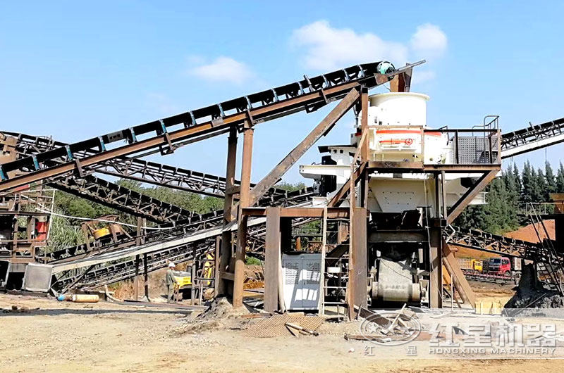 制砂機成品粒型好，成品多用于建筑工程，道路基建